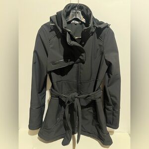 Steve Madden Black Trench Coat